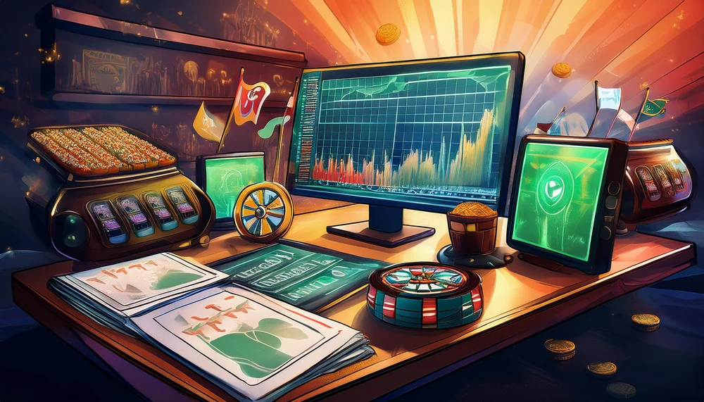 Online sports account dashboard displayed on desktop and mobile screens